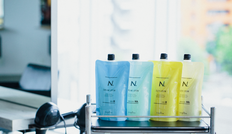 N. CURLING LOTION & SLEEK CREAM